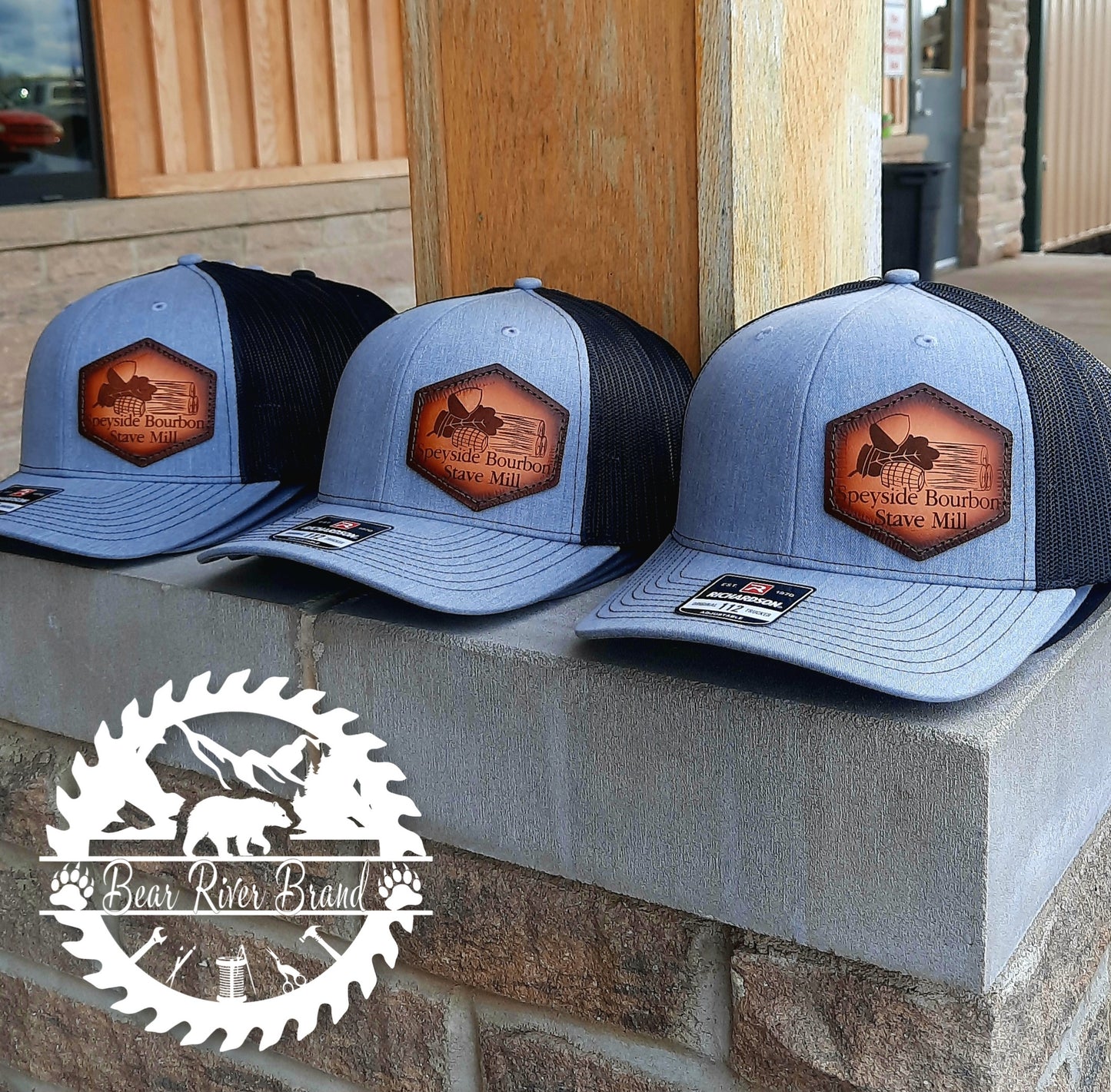 Leather Patch Hats