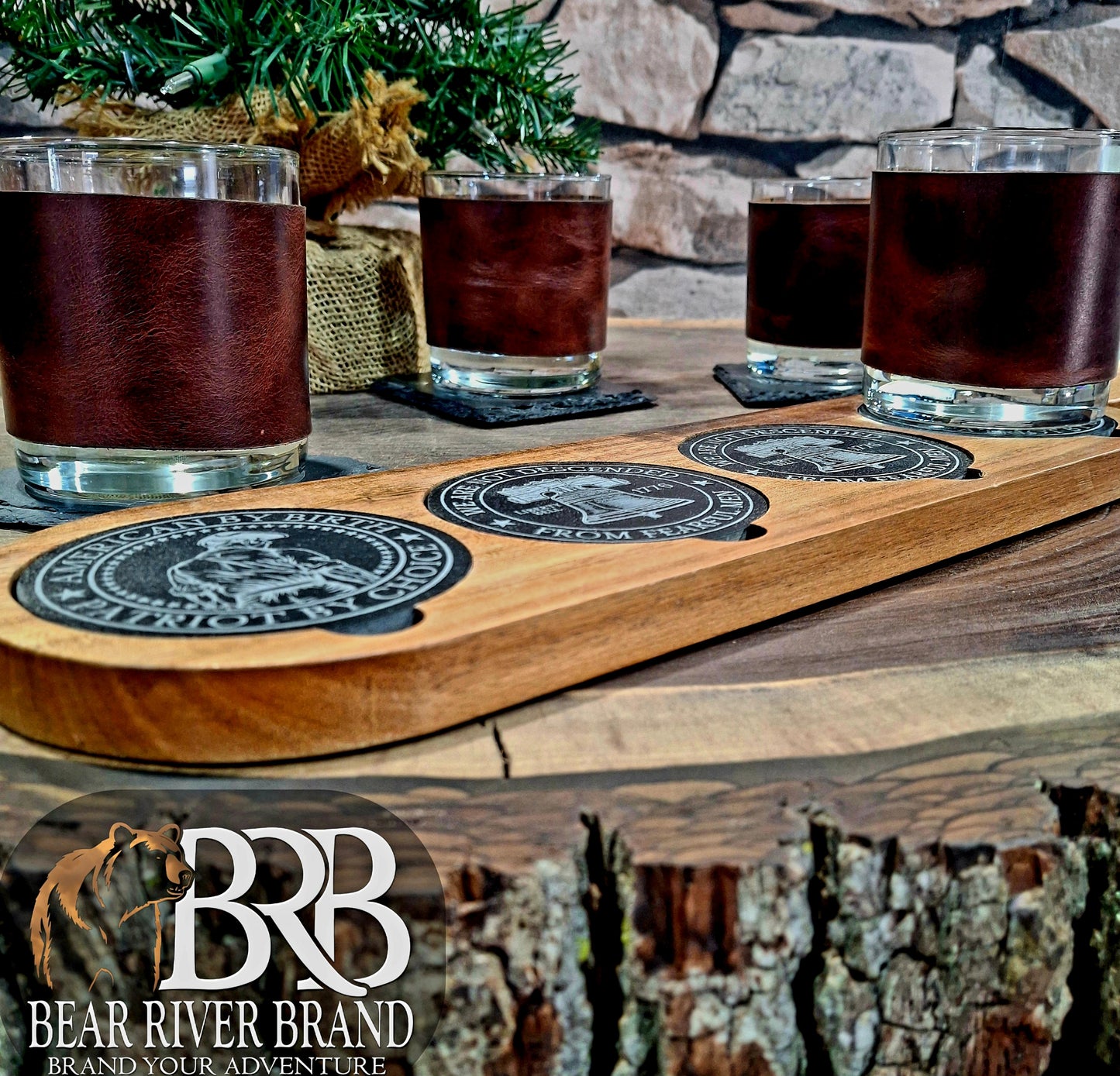 Wood/Slate Flight Board