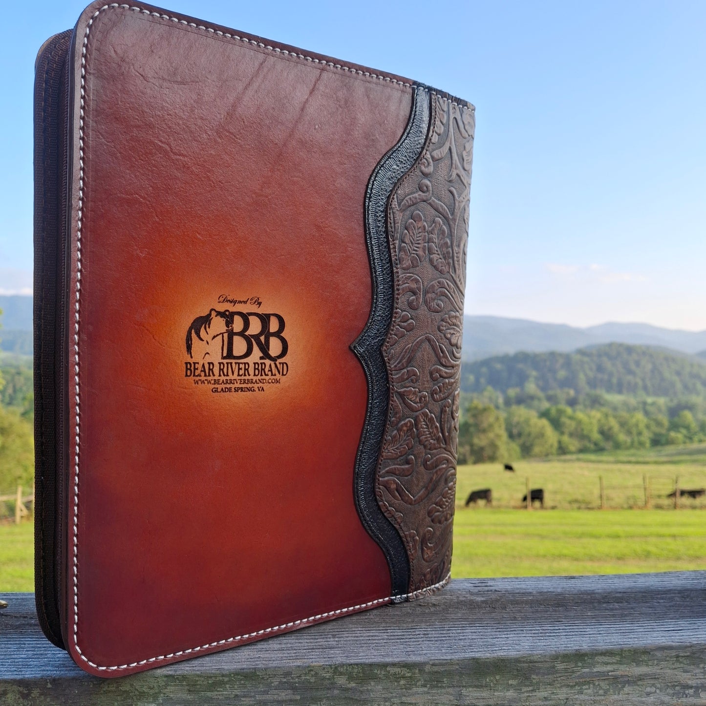 Leather Portfolio Binder