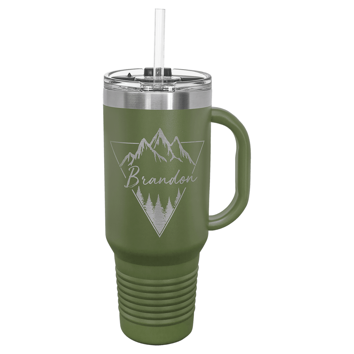 Engraved 40-oz Travel Mugs