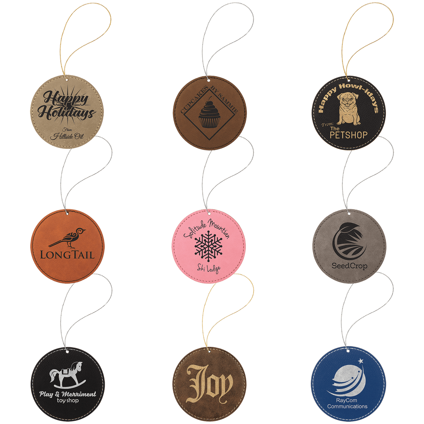 Leather Ornaments