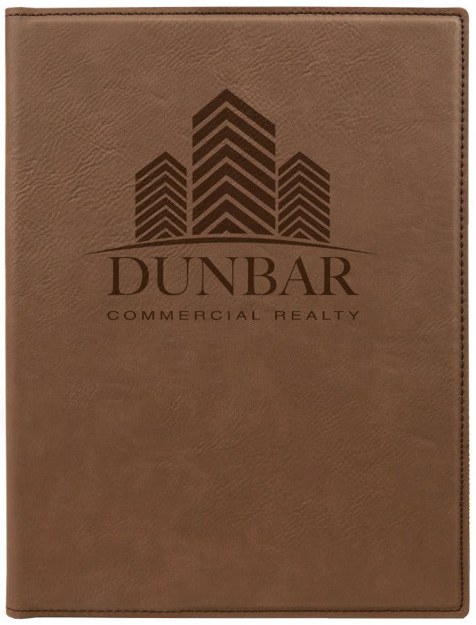 Leather Portfolio w/ Zipper