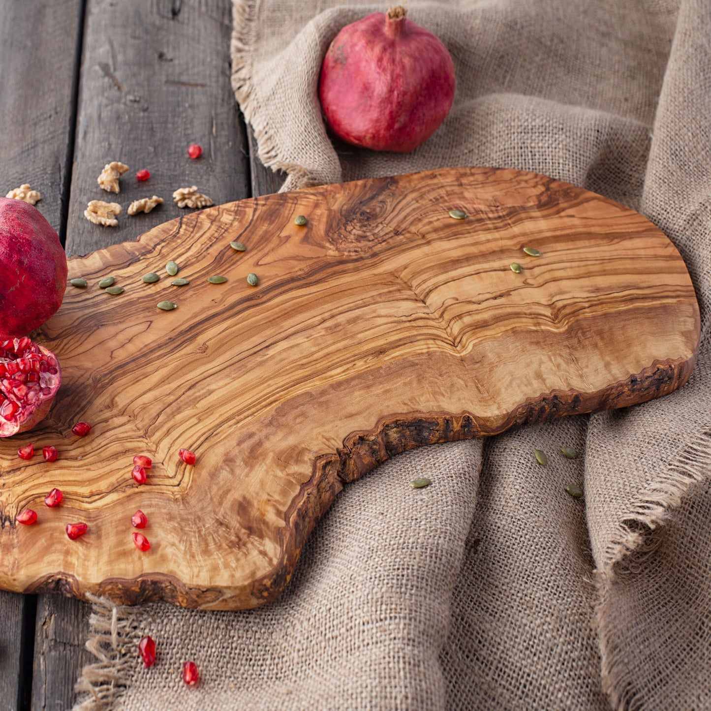 Olive Wood Charcuterie Board