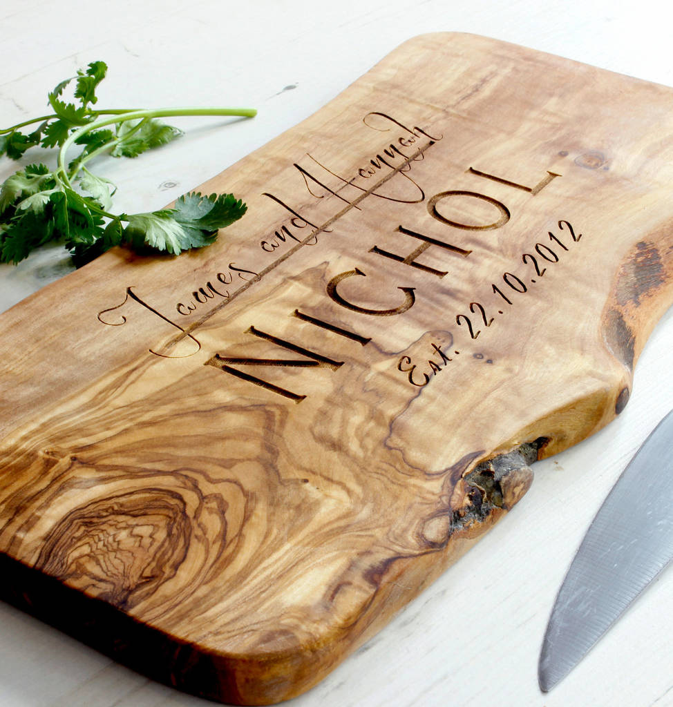 Olive Wood Charcuterie Board