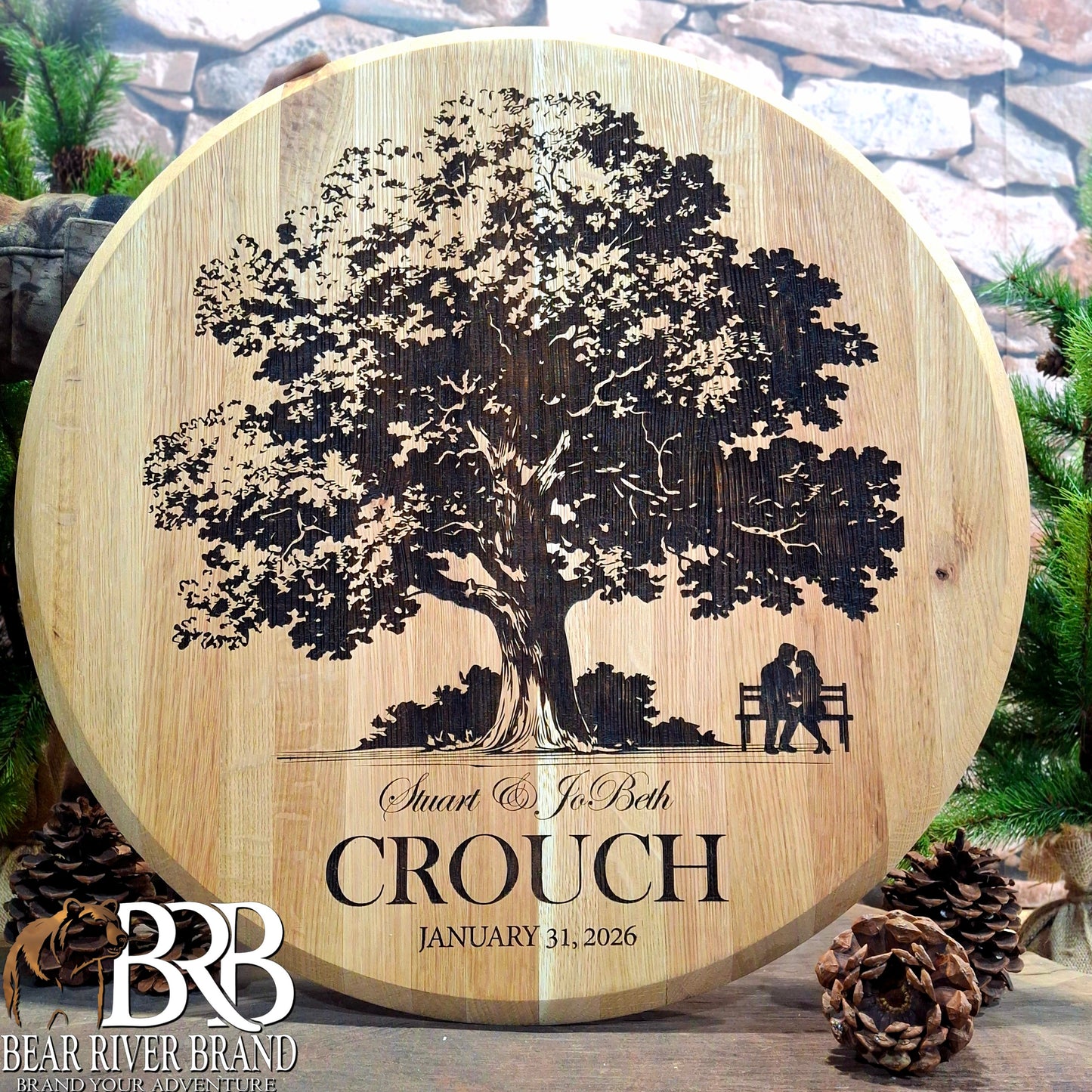 Signature Wedding Bourbon Lid