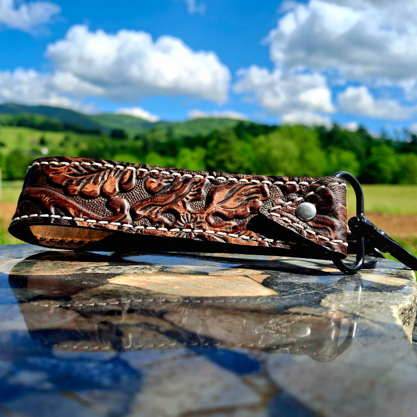 Handcrafted Leather Keychains