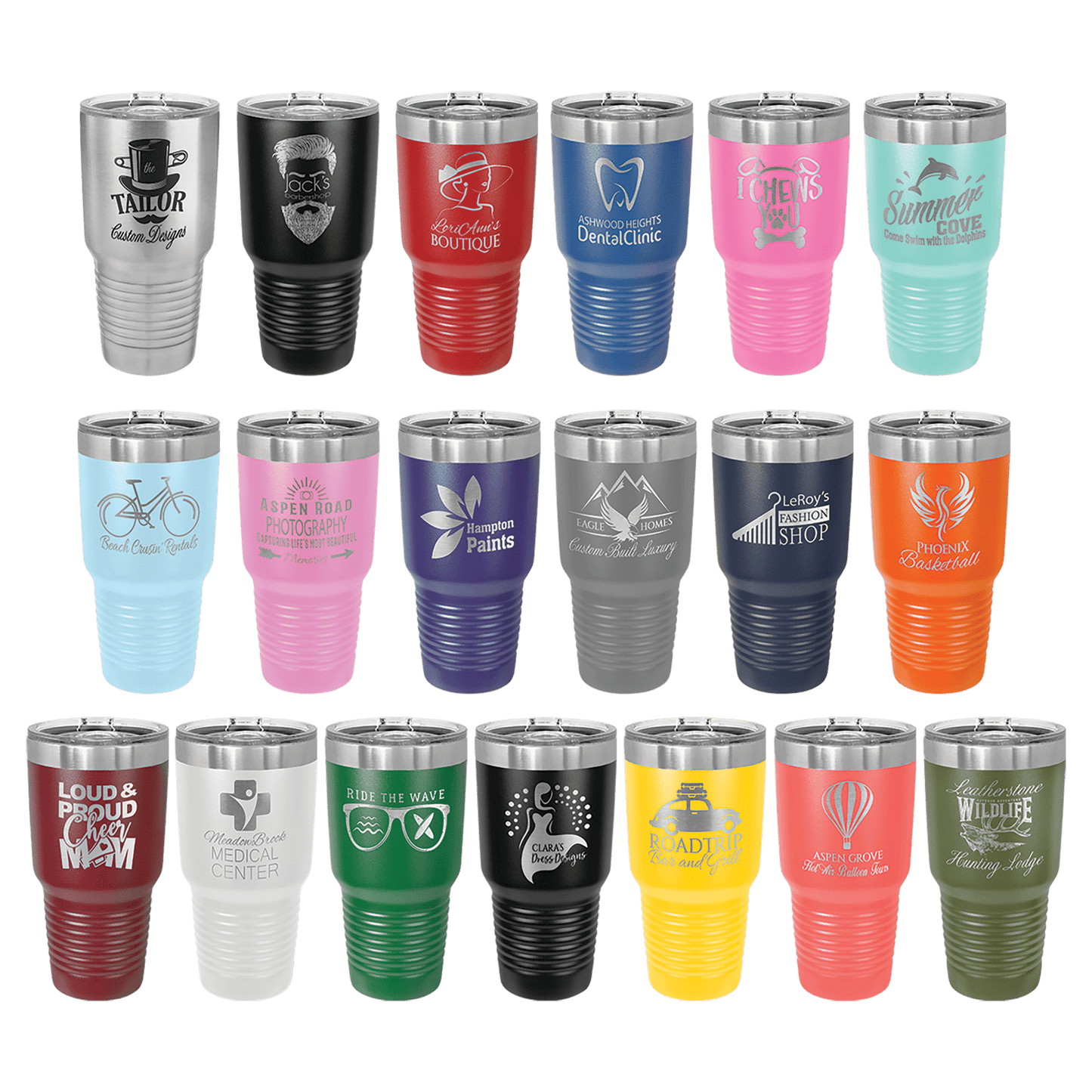 Engraved 30oz Tumblers