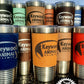 Engraved 20oz Leatherette Tumblers