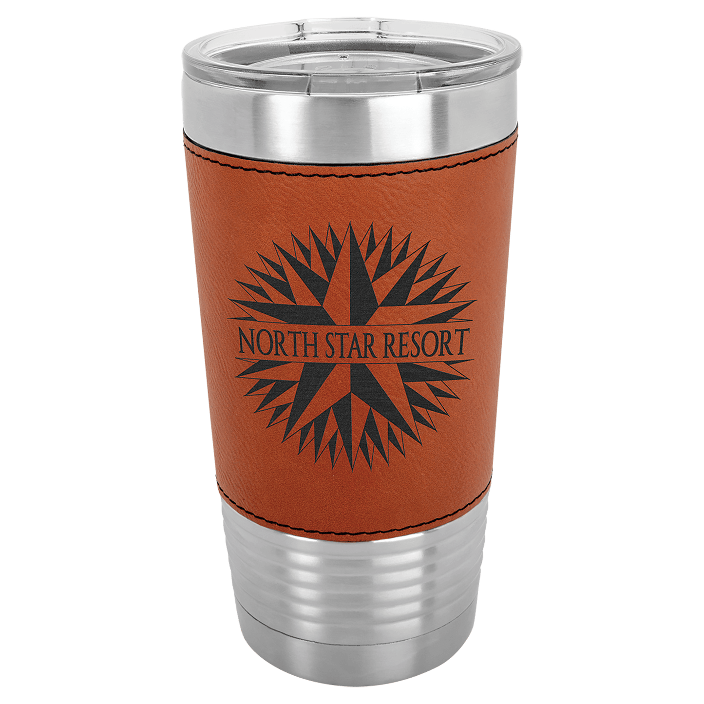 Engraved 20oz Leatherette Tumblers