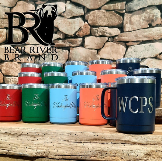 Engraved 15oz Coffee Mugs