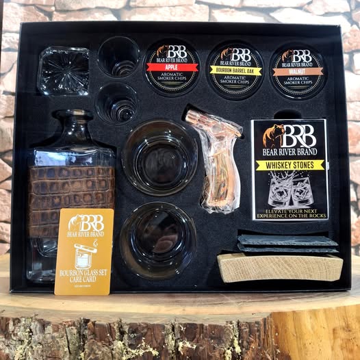 Leather Master Decanter Set