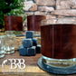Leather Wrapped Bourbon 6 Glass Set